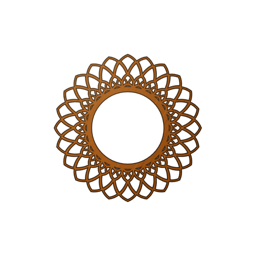 Layer 3 — petal ring